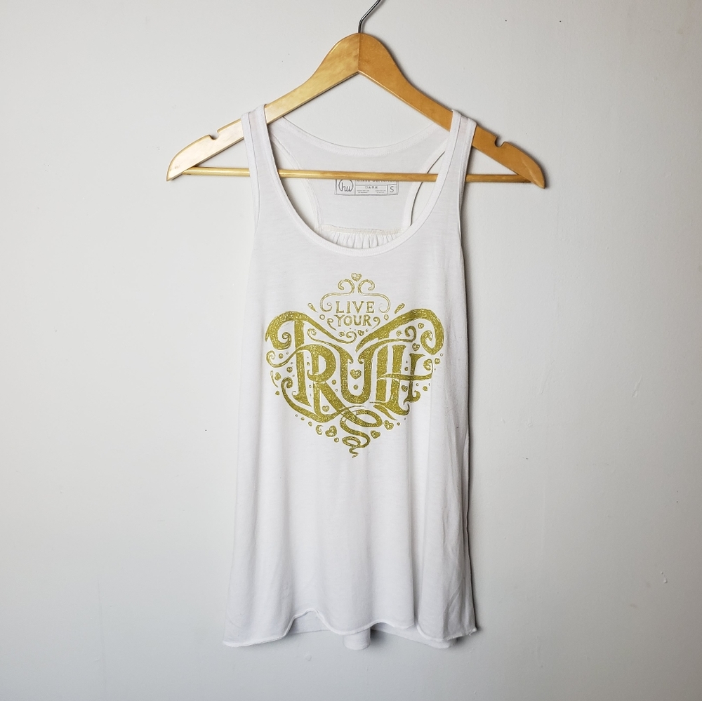 Human Unlimited Live Your Truth Yoga Lounge Tank - Small